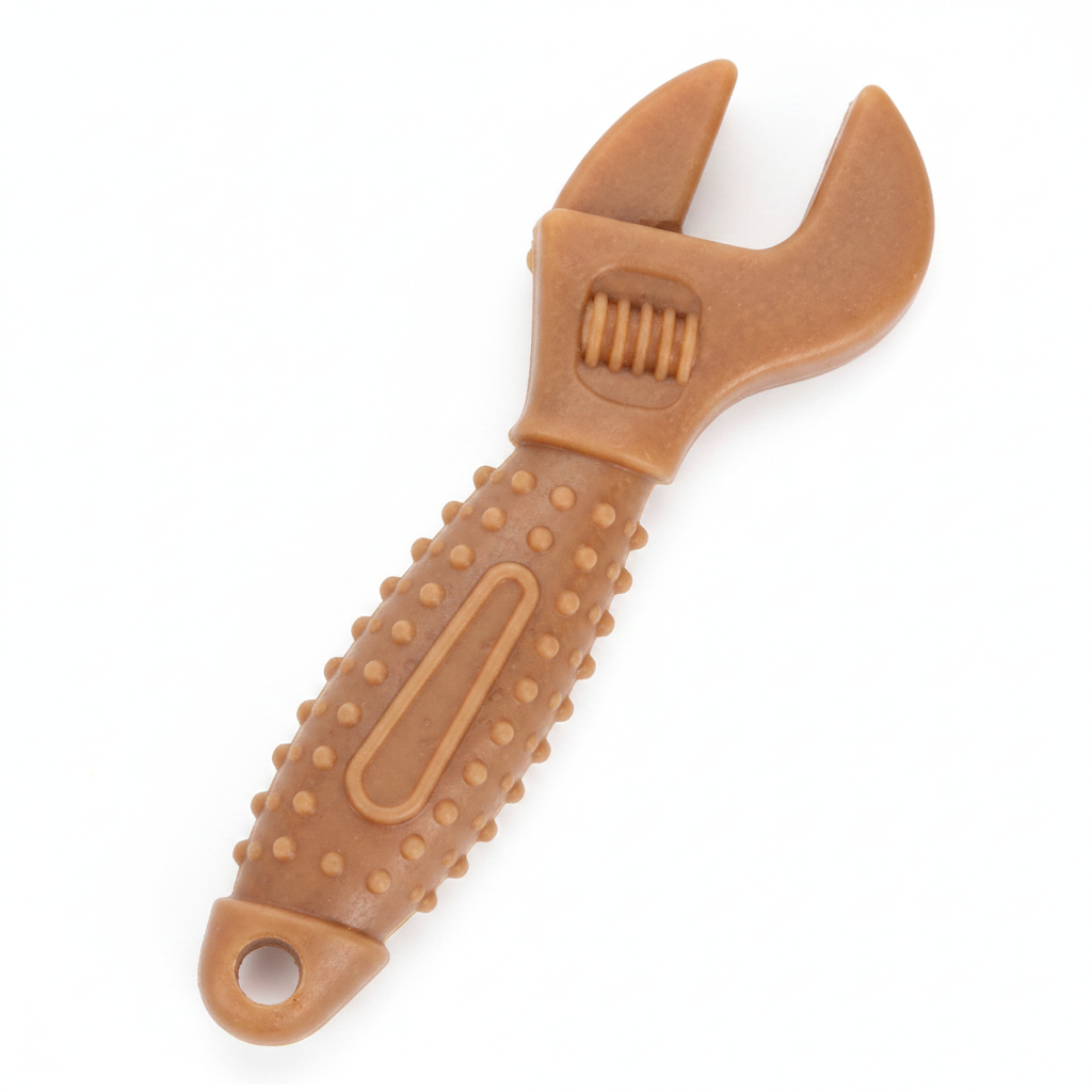 Tool-Shaped Nylon Dog Chew Toy