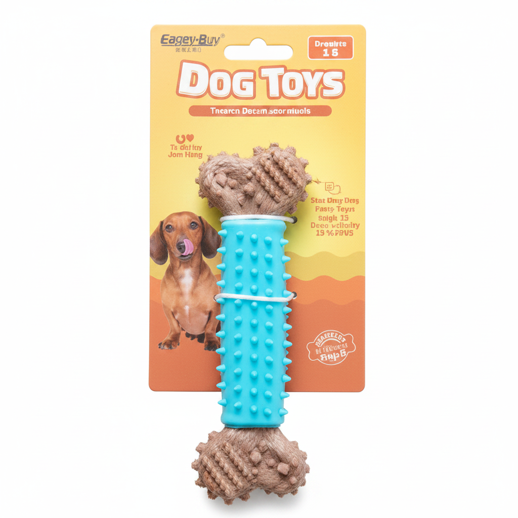 Nylon Block Rope Dog Chew Toy
