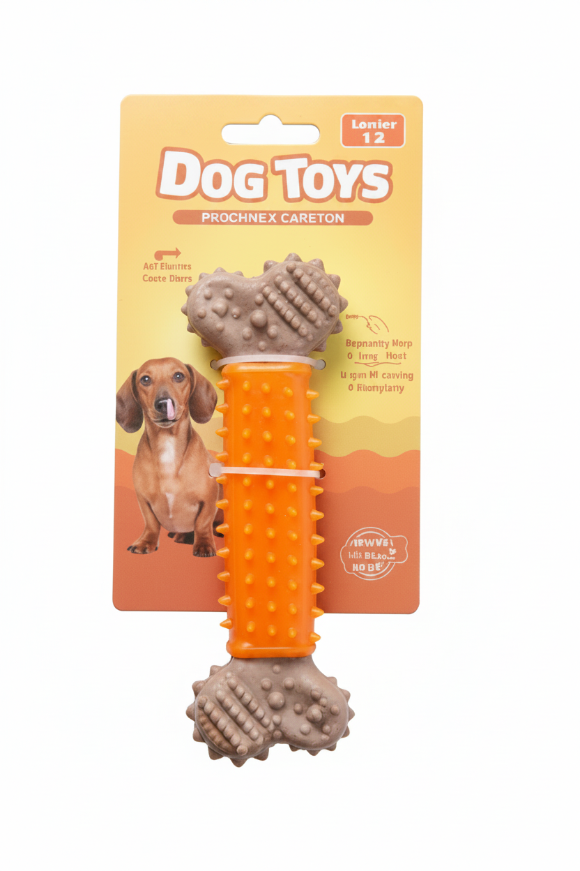 Nylon Block Rope Dog Chew Toy