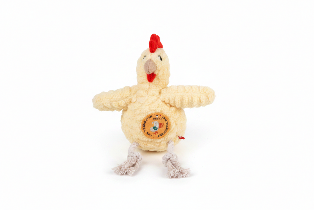 Character Plush Dog Toy