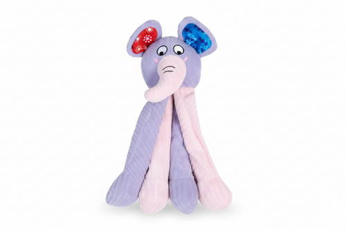 Blue Monster Plush Dog Toy