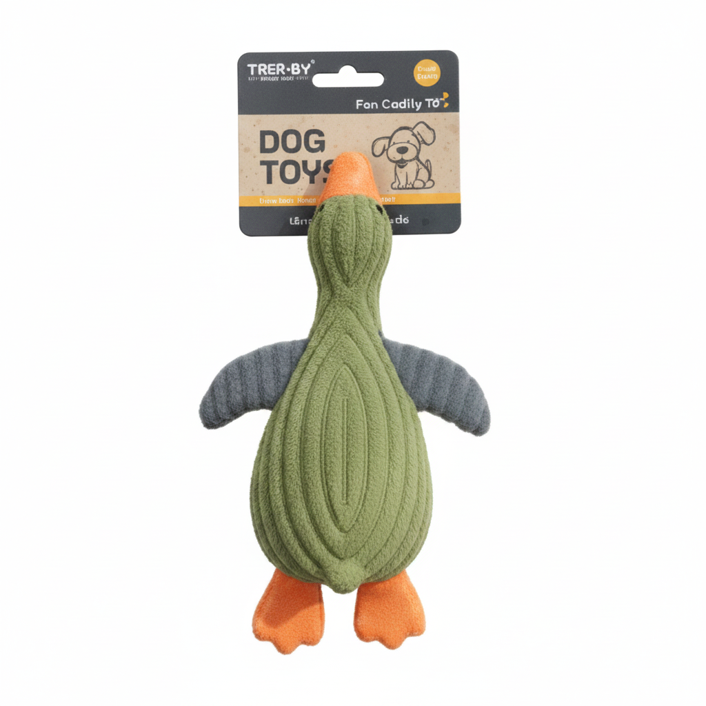 Character Plush Dog Toy