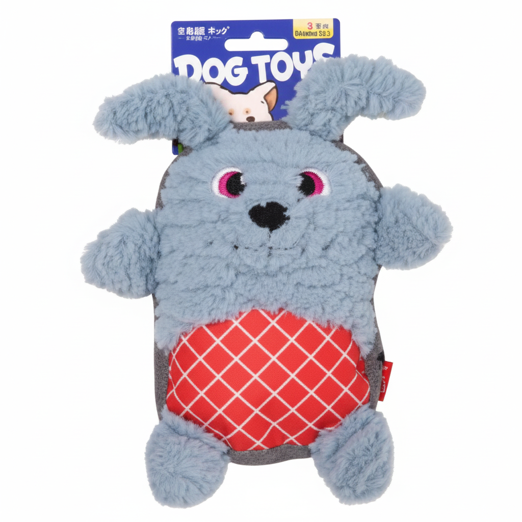 Squeaky Plush Dog Toy
