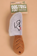 Funny Face Plush Dog Toy