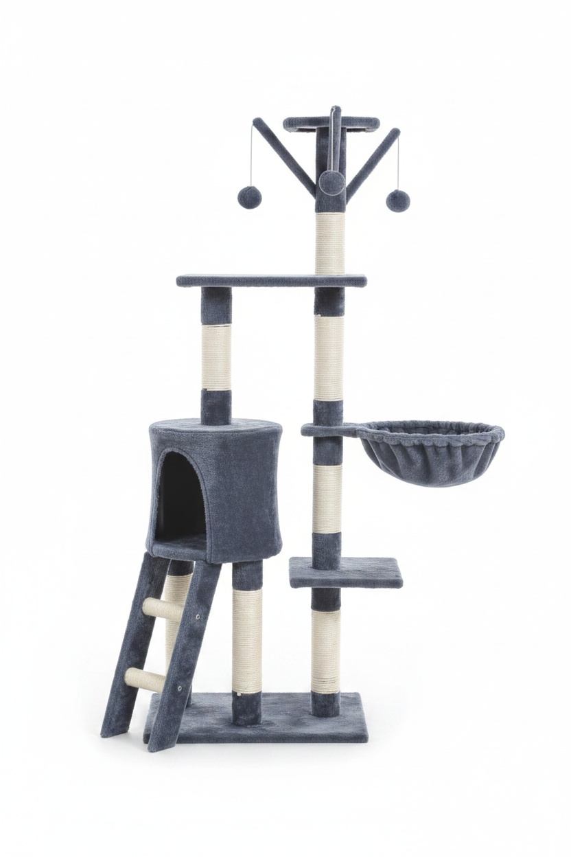 Multi-Level Cat Tree Tower