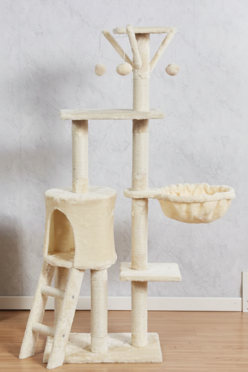 Multi-Level Cat Tree Tower